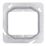 4-11/16" x 5/8" Raised Square 2-Gang Device Cover