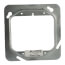 4-11/16" x 1-1/4" Raised Square 2-Gang Device Cover