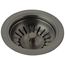 Kitchen Sink Flange & Strainer (Black Stainless), 72010-KS