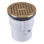 3" or 4" PVC General Purpose Drain w/ 5" BR Grate