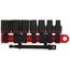 8-Piece, 3/8" Drive Impact Socket Set - SAE