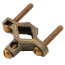 1/2" to 1" Bronze Ground Clamp for Bare Wire (10 to 2 AWG)