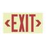 Metal Exit Sign, 7210-ACCUFORM