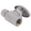 3/8" FIP x 3/8" OD Compression Straight Stop Valve - No Lead (Chrome)