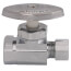 3/8" FIP x 3/8" OD Compression Straight Stop Valve - No Lead (Chrome)