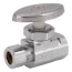 3/8" FIP x 3/8" OD Compression Straight Stop Valve - No Lead (Chrome)