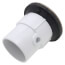 3" or 4" PVC Adjustable General Purpose Drain with 6" Nickel Grate