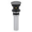 Venetian Bronze Metal Drain Assembly for Lavatory Sink - Push Pop-Up w/ Overflow