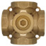 1-1/4" Brass 4-Way Mixing Valve