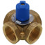 1-1/4" Brass 4-Way Mixing Valve