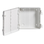 14" Wireless Structured Media Enclosure w/ Vented Hinged Door, Plastic (White)