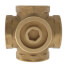 1-1/2" Brass 4-Way Mixing Valve