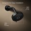 Awaken G110 Multi-Function Showerhead, 1.75 GPM (Matte Black), K-72419-G-BL