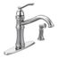 Belfield 1 Handle Kitchen Faucet, 1.5 GPM, 7245C (Chrome)