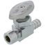 1/2" PEX Straight Stop (Full Turn) (Lead Free)