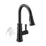 Belfield 1 Handle Pulldown Kitchen Faucet, 1.5 GPM, 7260EWBL (Matte Black)
