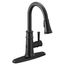 Belfield 1 Handle Pulldown Kitchen Faucet, 1.5 GPM, 7260EWBL (Matte Black)