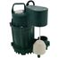 Aqua-Mate M73 Thermoplastic Automatic Sump Pump - 0.3 HP, 9 Ft Cord