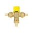 3/4" PEX Crimp Brass Thermostatic Mixing Valve (Lead Free)