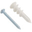 #6 x 1-1/4" Self-Drilling Gypsum Wallboard Anchor (Pack of 10)