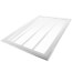 16" x 24" (Wall Opening Size) White Sidewall/Ceiling Return Air Filter Grille (673 Series)