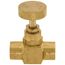 1/4" NPT Brass Needle Valve