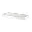 Compact Cadet 3 1-Piece Toilet Tank Cover (White)
