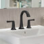 Townsend 8" Widespread 2 Handle Bathroom Faucet 1.2 gpm w/ Lever Handles (Matte Black), 7353801.243