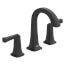 Townsend 8" Widespread 2 Handle Bathroom Faucet 1.2 gpm w/ Lever Handles (Matte Black), 7353801.243