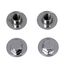 5/8" Retro-Fit Bolt Caps (Chrome)