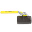3/4" Standard Port Carbon Steel Threaded Ball Valve (30 Cv)