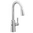Riley Chrome 1 Handle High Arc Pulldown Kitchen Faucet, Motionsense Wave, 7402EW