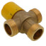1/2" Male NPT Thermostatic Mixing Valve w/ Integral Check (Lead Free)