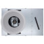 Model 744 Recessed Fan w/ Light, 4" Round Duct (70 CFM)