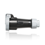 30A, 600V 3-Phase, 3P, 4W, LEV Series IEC 60309-1 & 60309-2 Pin & Sleeve Connector, IP66/IP67/IP68/IP69K, Watertight (Black)