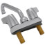 Chateau Two-Handle Laundry Faucet (Chrome), 74998