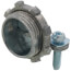 3/4" Metallic NM-B Connector for 3/4" Knockouts