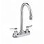 Monterrey 4" Centerset Gooseneck Faucet w/ Lever Handles 1.5 gpm/5.7 Lpm (Chrome)