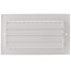 10" x 5" (Wall Opening Size) White Commercial Supply Register (821 Series)