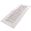 12" x 4" (Wall Opening Size) White Commercial Supply Register (821 Series)