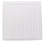 12" x 10" (Wall Opening Size) White Commercial Supply Register (821 Series)