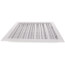 14" x 14" (Wall Opening Size) White Commercial Supply Register (821 Series)