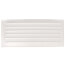 16" x 6" (Wall Opening Size) White Commercial Supply Register (821 Series)