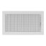 16" x 8" (Wall Opening Size) White Commercial Supply Register (821 Series)