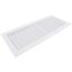 20" x 8" (Wall Opening Size) White Commercial Supply Register (821 Series)