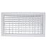 20" x 10" (Wall Opening Size) White Commercial Supply Register (821 Series)