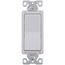 Decorator 4-Way Rocker Switch, Flush Mount - White (15A, 120/277V)
