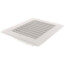 14" x 4" (Wall Opening Size) White Commercial Supply Register (831 Series)