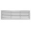 14" x 6" (Wall Opening Size) White Commercial Supply Register (831 Series)
