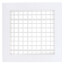 8" x 8" 92HVO Steel Double Deflection Register, No Damper